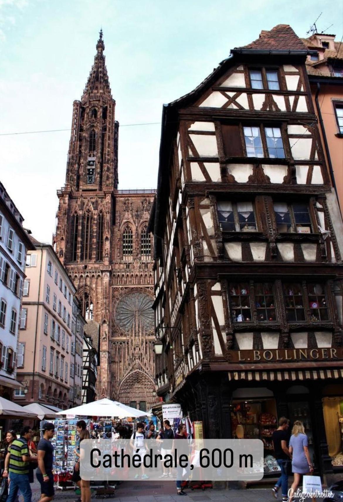 Hyper Centre Place Kleber Appart Strasbourg Kültér fotó